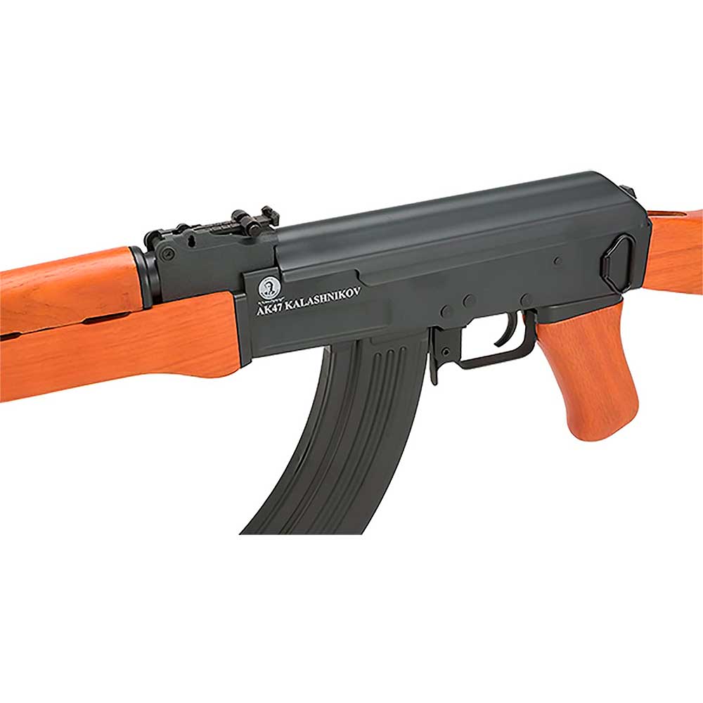 Rifle AK47 Kalashnikov Blowback airsoft combo con cargador y BATERIA – El  Viajero del Norte