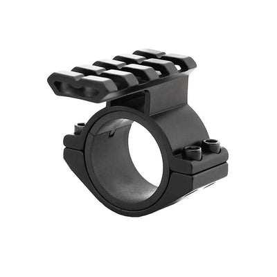 Abrazadera con adaptador para mira 1" y 30mm con riel Picatinny Weaver