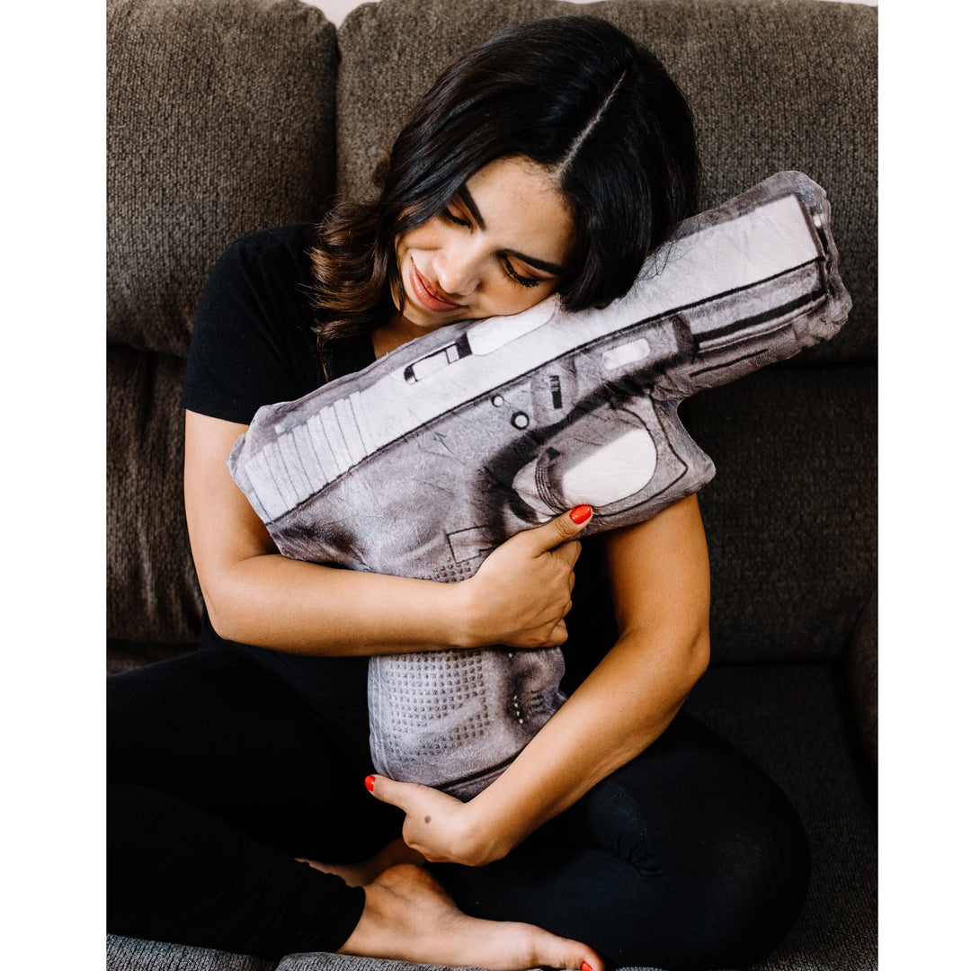 Automatic Handgun Pillow