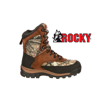 BOTAS ROCKY CORE WATERPROOF 800G BROWN / MOSSY OAK