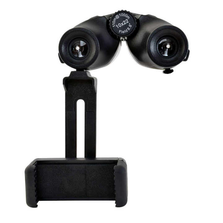 Binocular compacto tipo porro 10 x 22 mm blanco