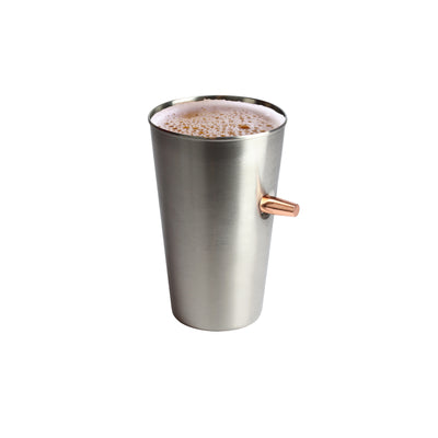 Bullet Pint Stainless Steel Plata