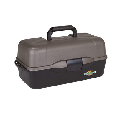 CAJA DE PESCA FLAMBEAU 3 CHAROLAS DE 37 DIVISIONES GRIS
