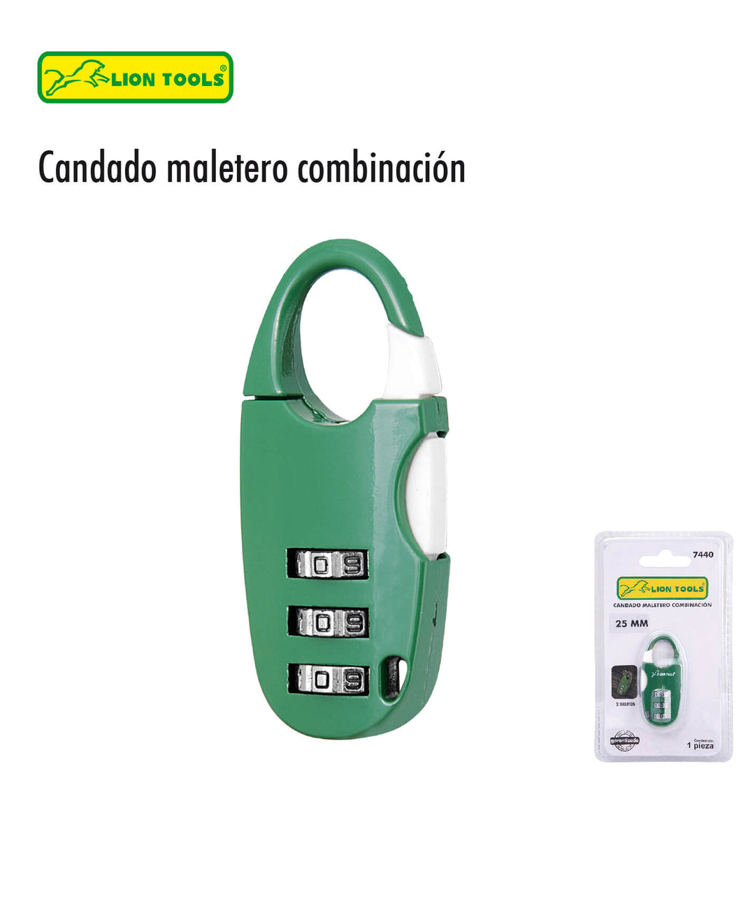 CANDADO DE COMBINACIÓN - El Viajero del Norte