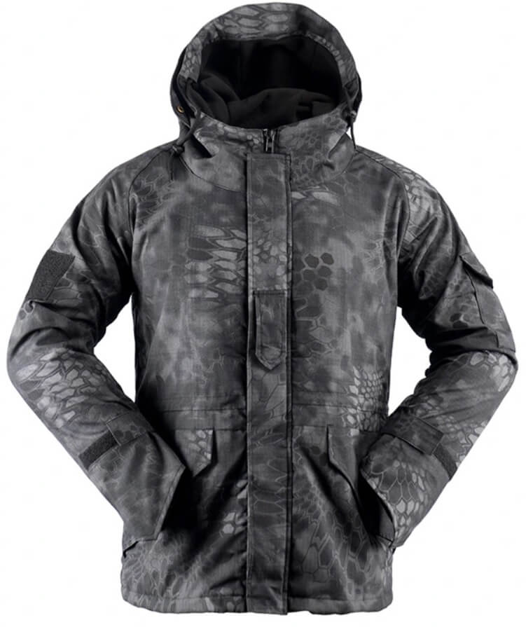 CHAMARRA G8 PARKA BLACK PYTHON