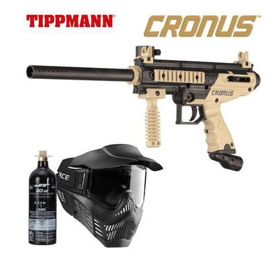 COMBO Tippmann Cronus Basic + Tanque CO2 20 OZ + Careta + Granada