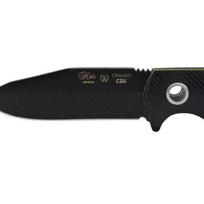 CUCHILLO CHAMAN-CDU CON HOJA NEGRA LISA MIGUEL NIETO
