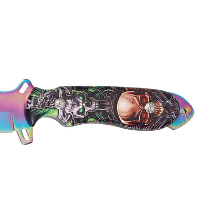 CUCHILLO 7 1/2" HOJA TORNASOL MANGO CALAVERA