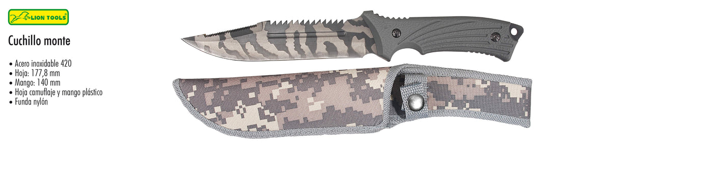 CUCHILLO CAMU CON FUNDA - El Viajero del Norte