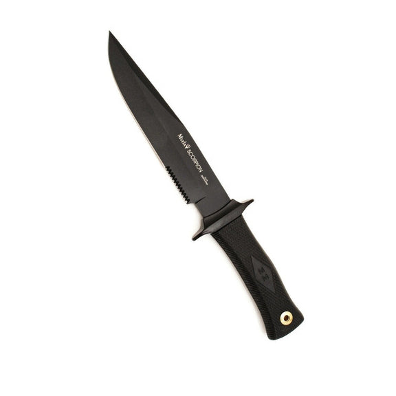CUCHILLO MUELA SCORPION-18N NEGRO TACTICO 18cm