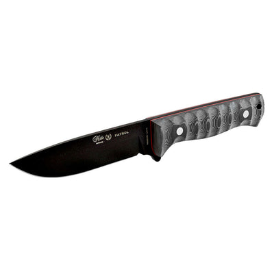 CUCHILLO PATROL COMBATE CON HOJA NEGRA LISA MIGUEL NIETO