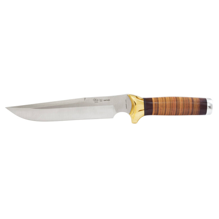CUCHILLO SAFARI, HOJA LISA 21 CM MIGUEL NIETO