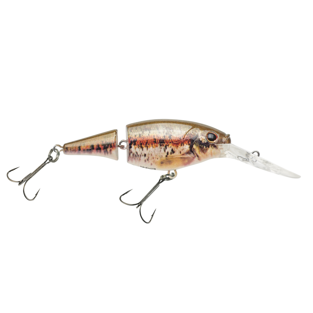 Berkley Flicker Shad Jointed (7cm), Firetail MF Black Cougar