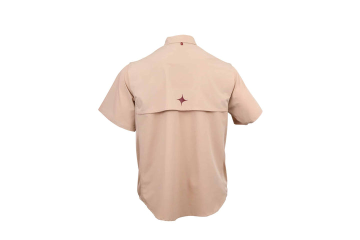Camisa Outdoor Signature Manga Corta KHAKI