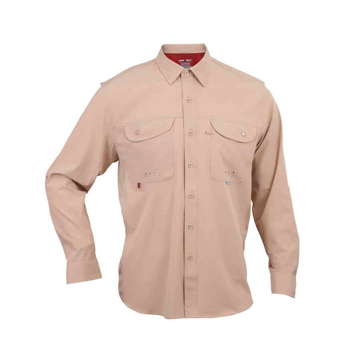Camisa Outdoor Signature Manga Larga KHAKI