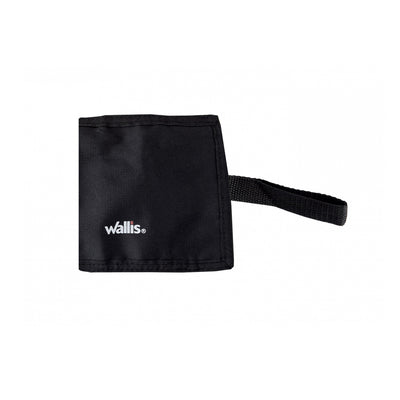 Cartera de seguridad, correa para cinturón, 100% poliéster, negro