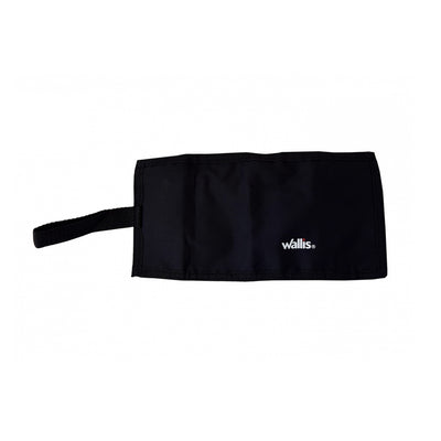Cartera de seguridad, correa para cinturón, 100% poliéster, negro