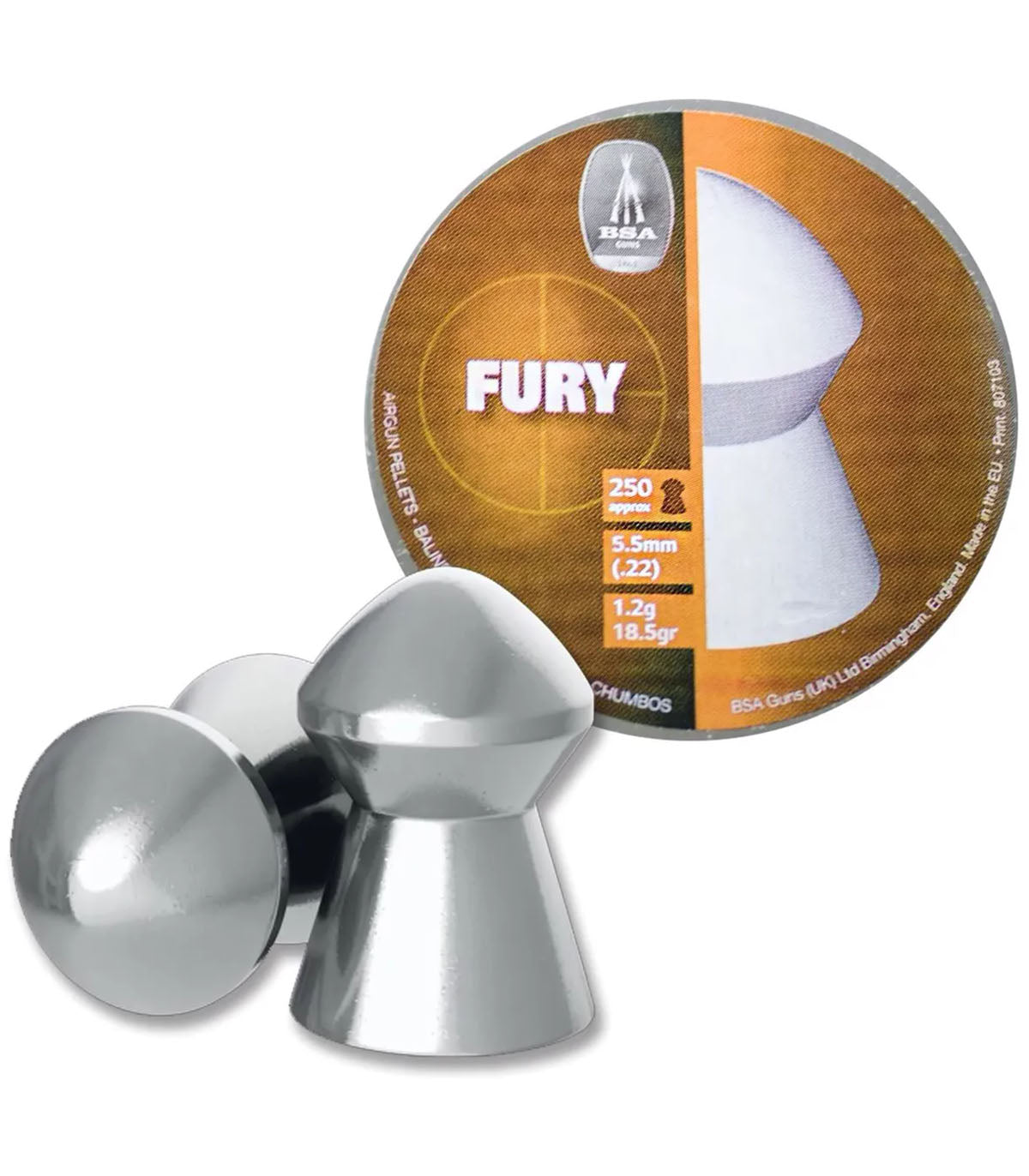 DIABOLO FURY CAL. 5.5 C/250 GAMO