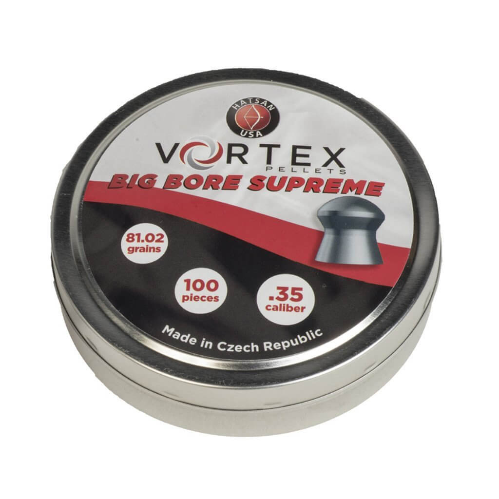 DIABOLO VORTEX SUPREME CALIBRE .35(9mm) 81.02gr 100 Piezas
