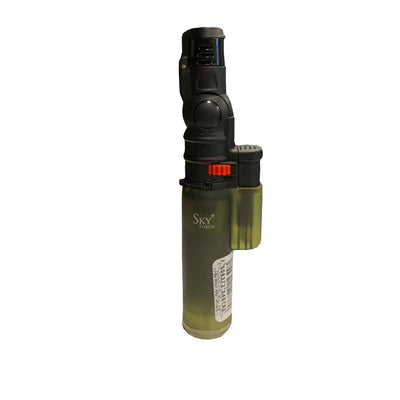 ENCENDEDOR SKY TORCH SOPLETE CON CUELLO MOVIL Y BOTON DE BLOQUEO