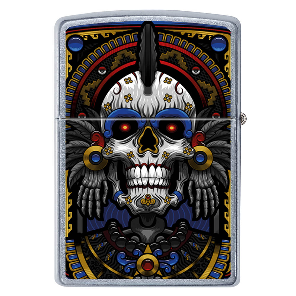 ENCENDEDOR ZIPPO DISEÑA TU MEXICO EL MICTLAN