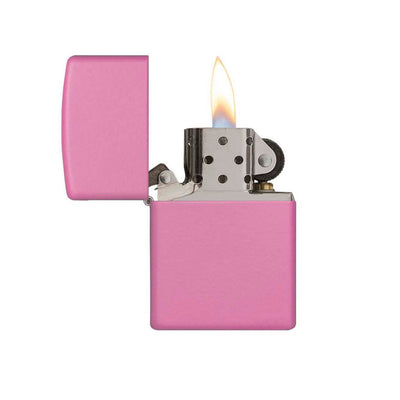 ENCENDEDOR ZIPPO REGULAR ROSADO MATE