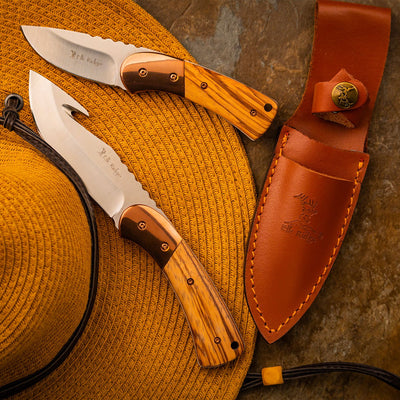 SET DE CUCHILLOS ELK RIDGE ER-200-10BR FIXED BLADE KNIFE SET