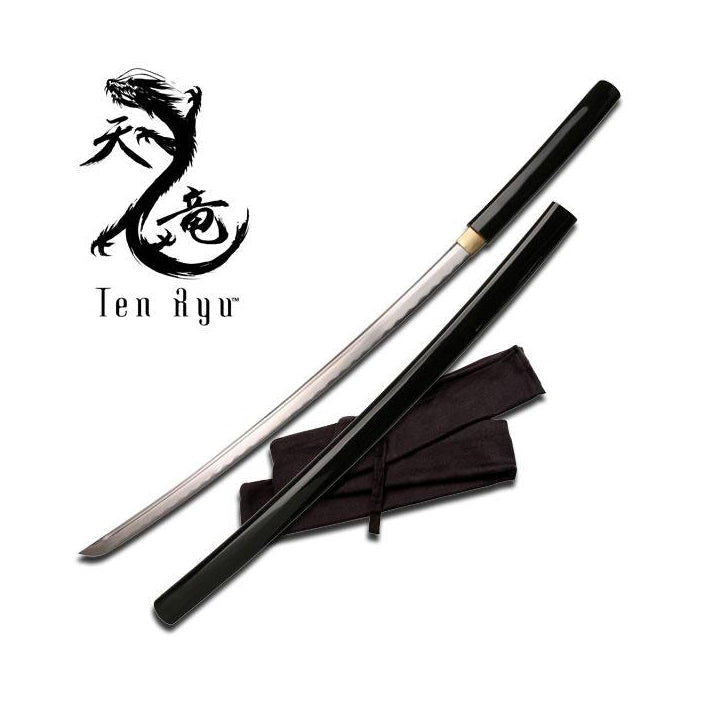 Espada Katana Samurai Ten Ryu Sword BLACK