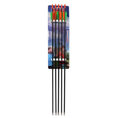Flechas de Fibra de Vidrio 28" con 5piezas