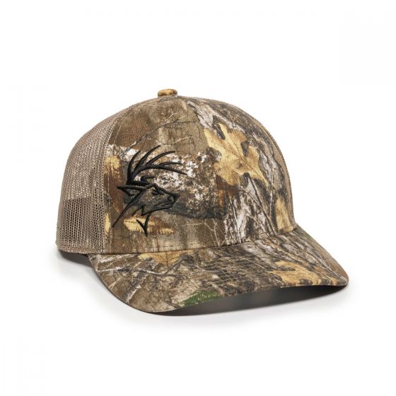 GORRA CAMO VENADO DE LADO MALLA ATRAS - El Viajero del Norte