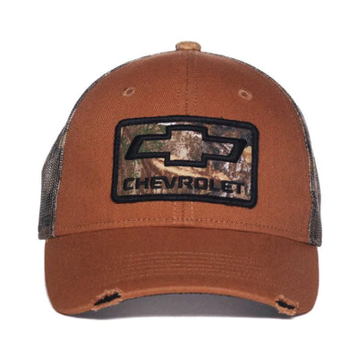 GORRA CHEVROLET CAFE Y CAMO