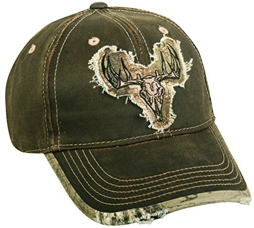 GORRA CRANEO ALCE CAFE REALTREE