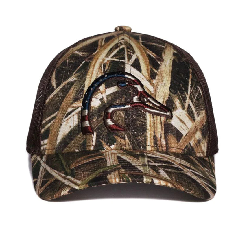 GORRA DUCKS UNLIMITED CAMO PATO USA