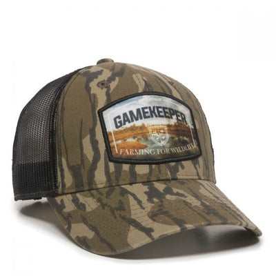 GORRA GAMEKEEPER CAMO MOSSY OAK - El Viajero del Norte