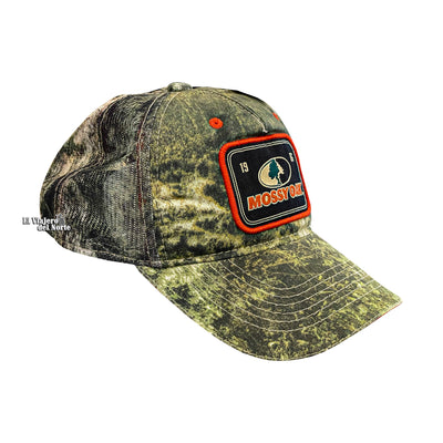 GORRA MOSSY OAK CON LOGO CAMO
