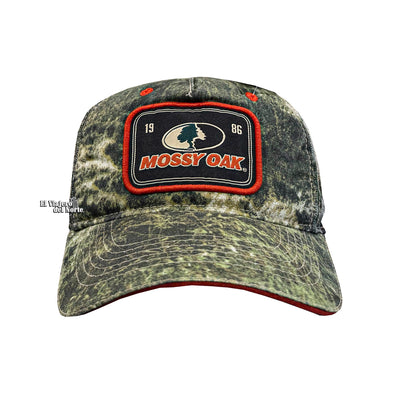 GORRA MOSSY OAK CON LOGO CAMO