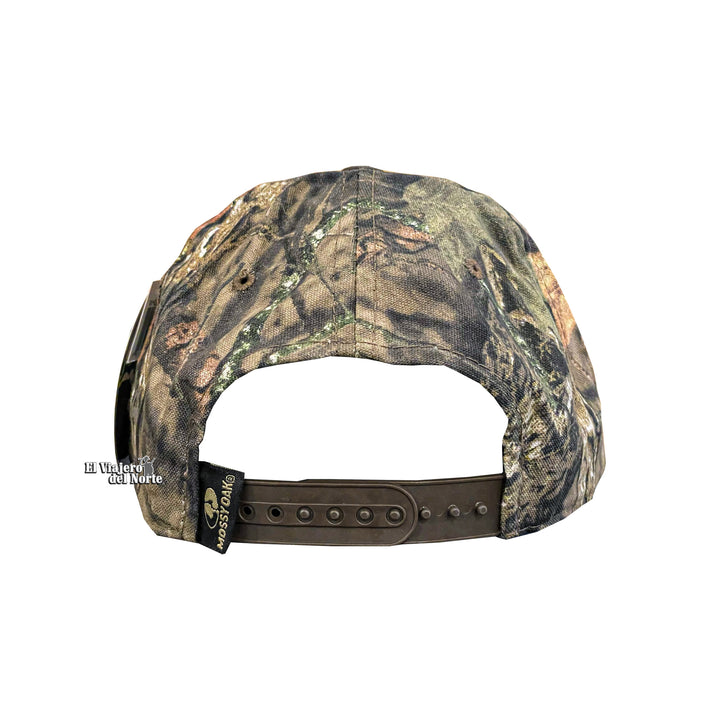 GORRA MOSSY OAK CON LOGO WHITE/RED