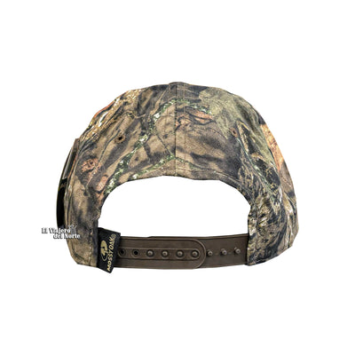 GORRA MOSSY OAK CON LOGO WHITE/RED