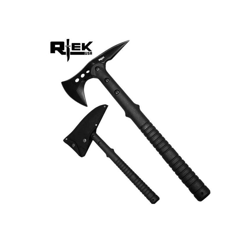 HACHA TACTICA RTEK TOMAHAWK DE 15.5'' CON FUNDA NYLON