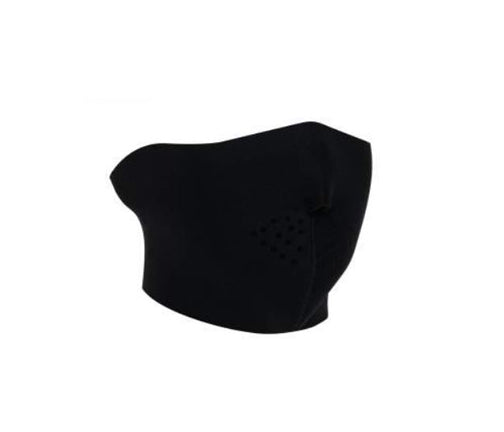 HALF FACE MASK BLACK