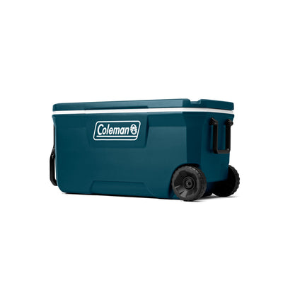 HIELERA 100 QT.CON RUEDAS AZUL SPC/W/SPC COLEMAN