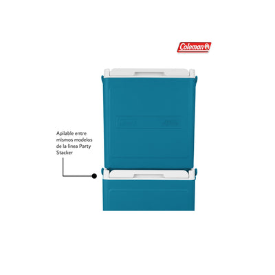 HIELERA CHILLER 18QT PROTECTOR OCEAN COLEMAN