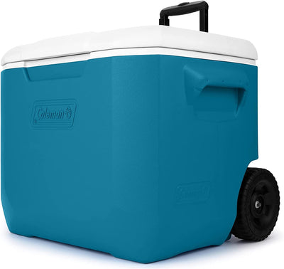 HIELERA CON RUEDAS DE 60QT DEEP OCEAN COLEMAN