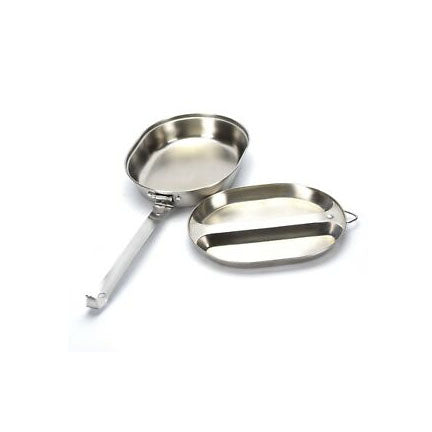 JUEGO DE SARTENETAS MESS KIT MIL SPEC ESTILO MILITAR