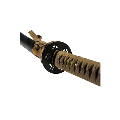 KATANA SAMURAI SWORD 40" SATIN BROWN