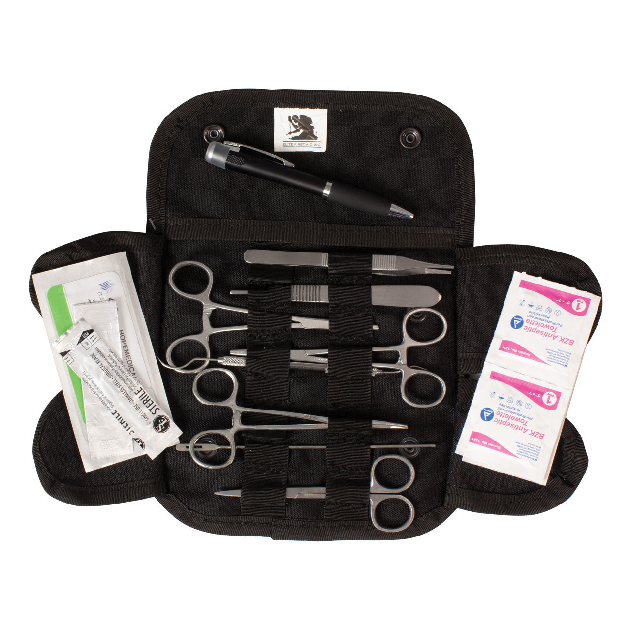 KIT quirúrgico Stainless Steel BLACK