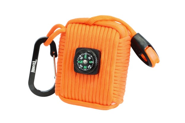 Kit Supervivencia Paracord Naranja 20 en 1