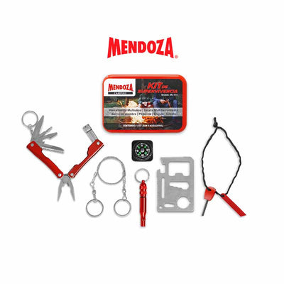 Kit Supervivencia Rojo SOS 6 en 1 MENDOZA