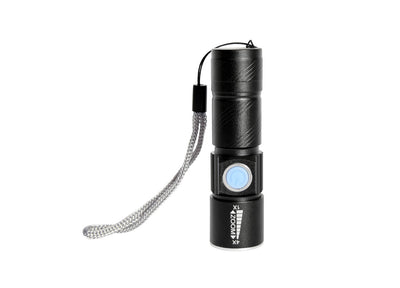 LINTERNA LED ULTRABRILANTE COMPACTA RECARGABLE USB
