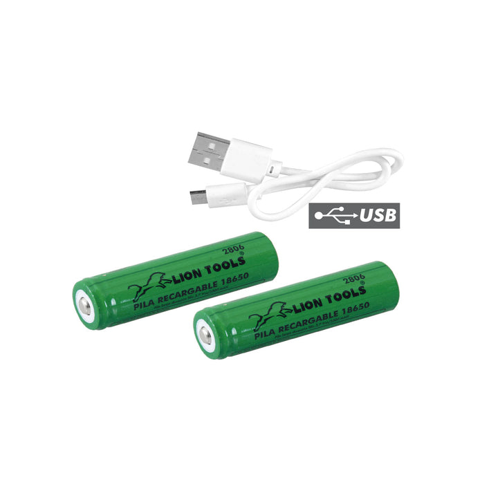 LINTERNA RECARGABLE ALUMINIO FOCO LED 5 W 3 FUNCIONES